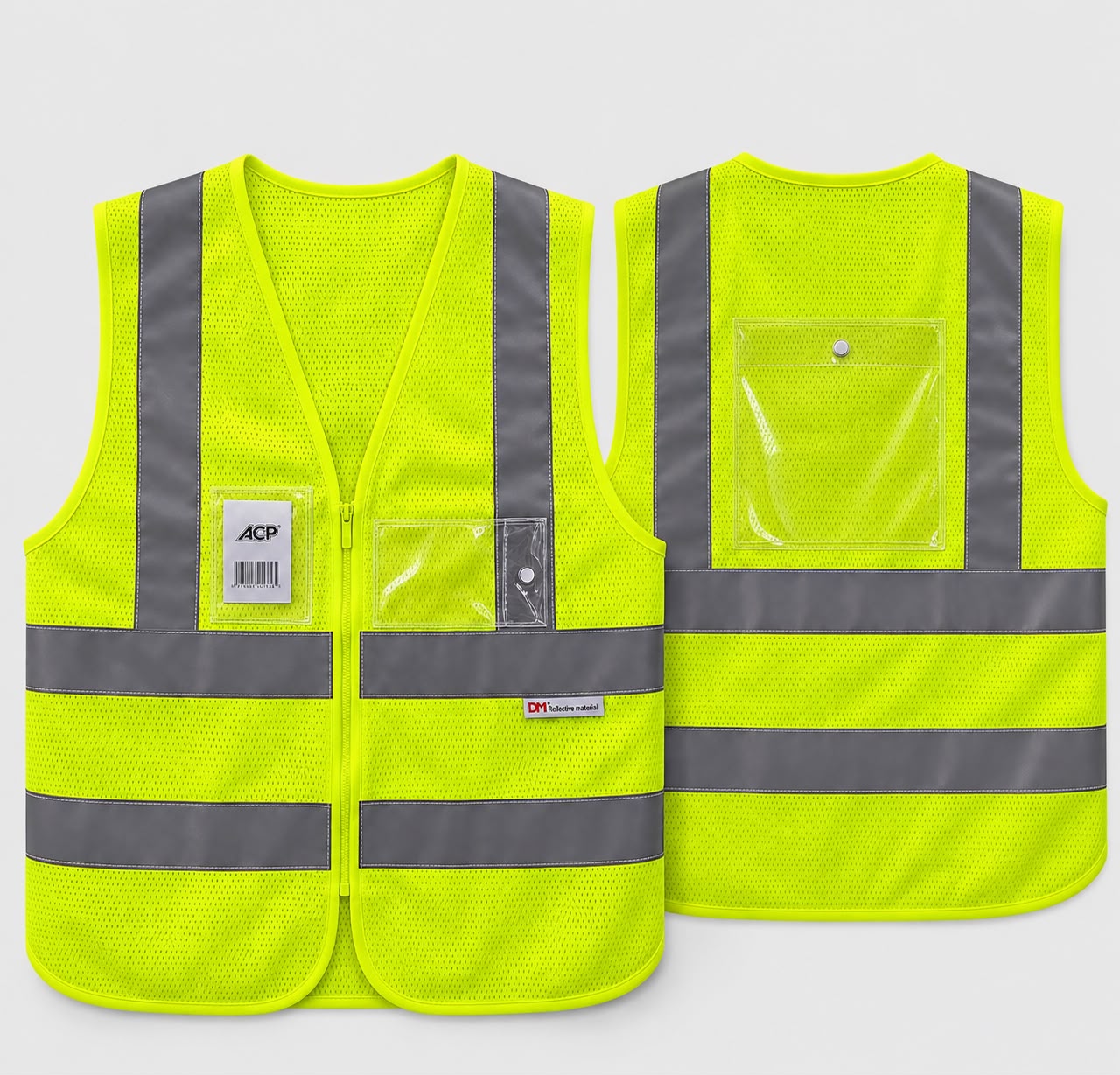 BRASA Mesh amarelo frente e costas
